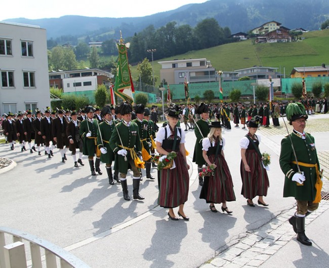 Ausrückung der St. Johanner Bauernschützen