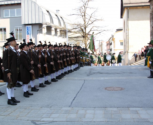 Ausrückung der St. Johanner Bauernschützen